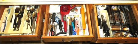 3 Kitchen Drawer Cleanout