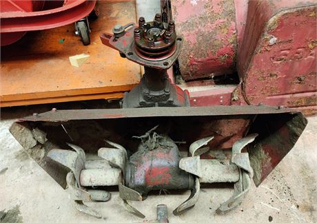 Rototiller Attachment for a Gravely Tractor