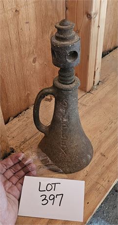 Vintage Simplex Cast Iron Screw Jack