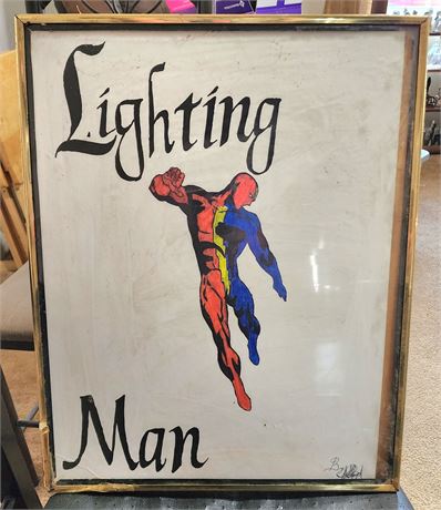 Lighting Man Art