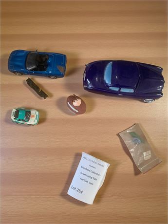 Disney/ Pixar Cars Doc Hudson Die Cast Toy, Tonka Turbo Trickster Penny Racer