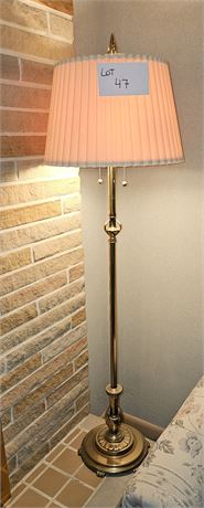 Brass Floor Lamp