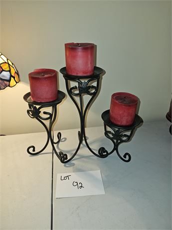 Lonaberger Metal Candle Holders