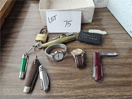 Mixed Pocket Knives - Henderson / Falcon + Men's Watches