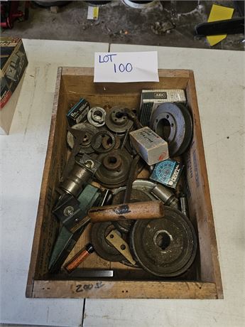 Mixed Pulleys, Hay Hook & More