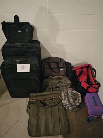 Large Mixed Luggage & Travel Bags & More