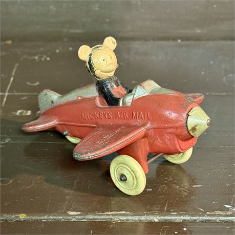 1940's Mickey's Air Mail Disney Toy