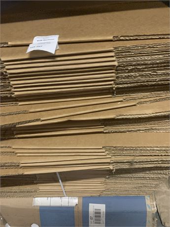 Lot of Cardboard Shipping Boxes - 2 Bundles + 13.5 x 12.5 x 8.25