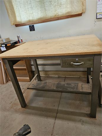 Woodshop Work Table