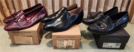 3 Johnston & Murphy Shoes