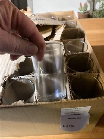 6 Dozen Anchor Hocking Heat Treated 5 Ounce Beer Drinking Glasses/Tumblers