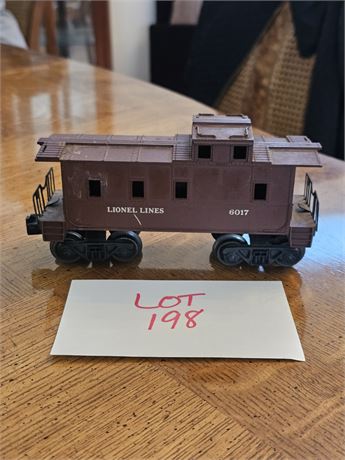 Lionel O Gauge 6017 Caboose Postwar 1958