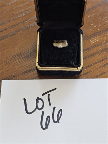 10K Bayor White Gold Service Pin 1.4 DWT