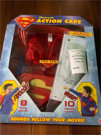 2005 Mattel Superman Electronic Action Cape