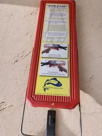 Plastic Flip Flop Brand Fish Cleaning Board With Instructions