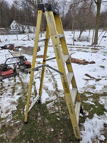 Husky Fiberglass Folding Ladder