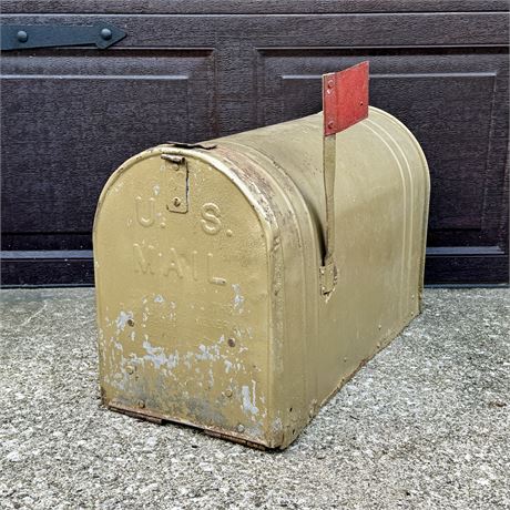 Rural Farmhouse EXTRA LARGE Galvanized Metal U.S. Mailbox