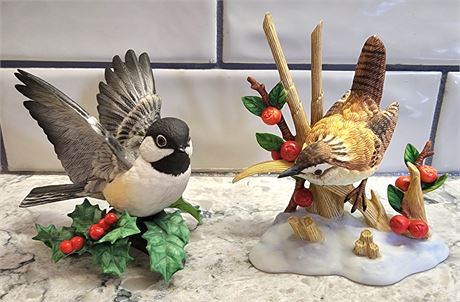 Two Lenox Bird Figurines