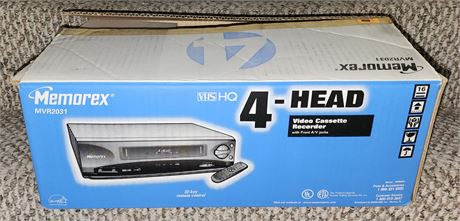 Memorex 4-Head VCR