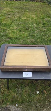 Wood Display Case