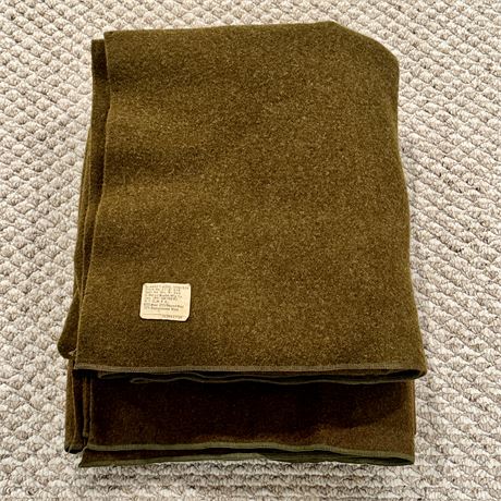 Military Korean War Era Wool Blankets