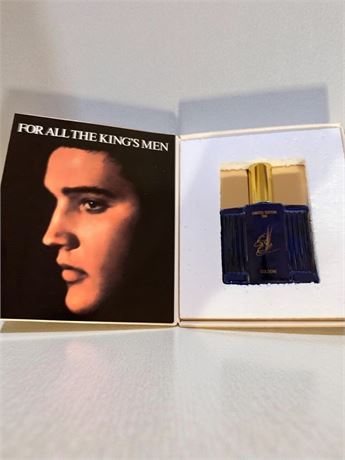1991 Elvis Presley Limited Edition Cologne For All The Kings Men