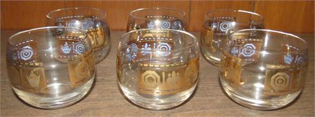 Vintage Roly Poly Culver Style Glasses