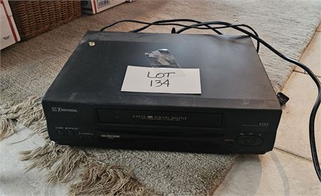 Emerson 4-Head VHS Player