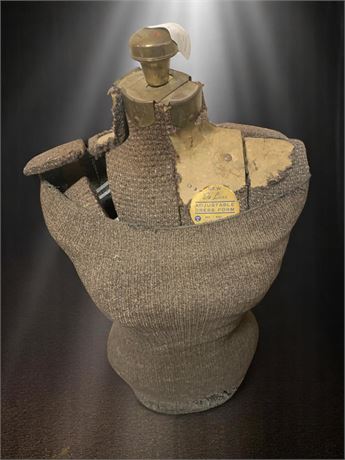 Acme Adjustable Tweed Fabric Dress Form (Vintage) Size 9 (Approx)