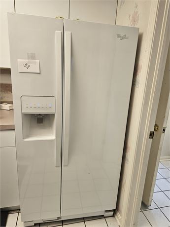 Whirlpool Side by Side Refrigerator