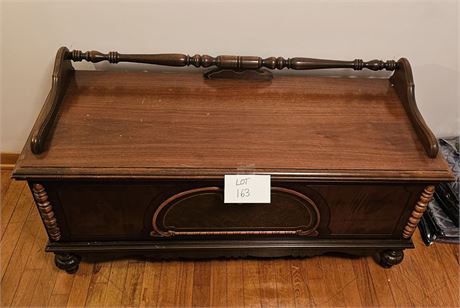 Antique Wood Cedar Chest