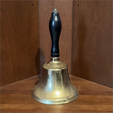 Vintage School Handbell - 8.75"T
