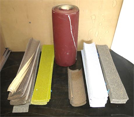 Straight Line Sandpaper, Large Roll of Sandpaper