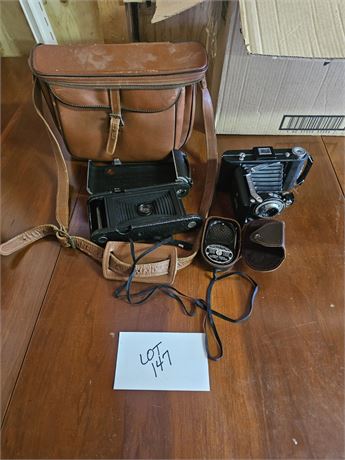 Kodak Anastigmat Folding Camera 105mm/F 4.5 Lens, Light Meter & More