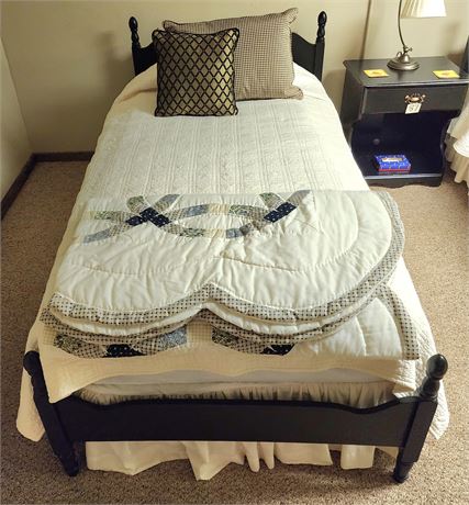 White Dove Twin Bed