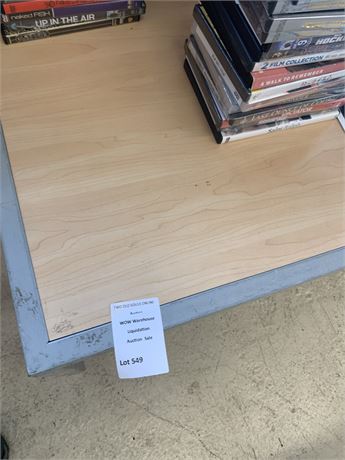Metal Frame Retail Display Table (TABLE ONLY/DOES NOT INCLUDE CONTENTS)