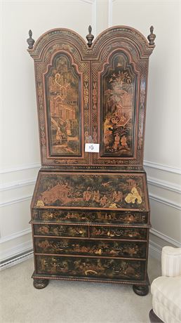 Maitland- Smith Chinoiserie Secretary Desk