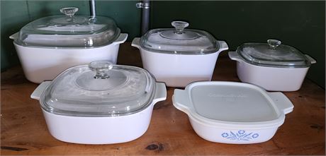 Corning Ware Casserole Dishes With Lids