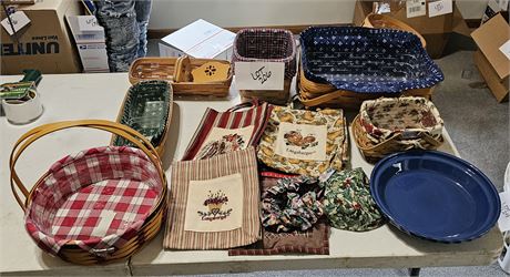 Longaberger Basket- Size, Style & Year Vary