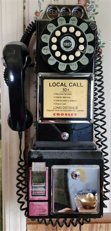Replica Crosley Pay Phone