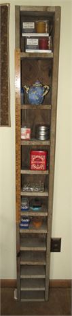 Primitive Shelf, Sewing Supplies