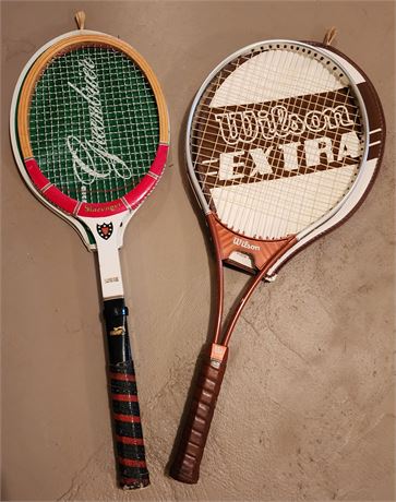 Two Tennis Racquets