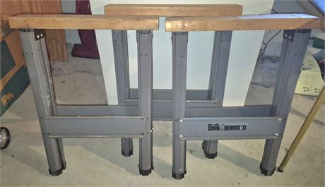 Iron Horse Sawhorses