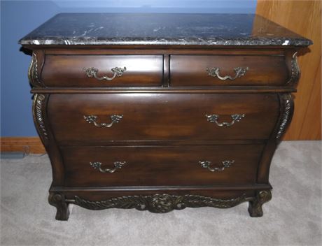 Dresser With Marble Type Top
