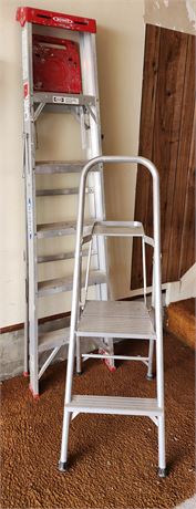 2-Ladders (6ft. & Step-Ladder)