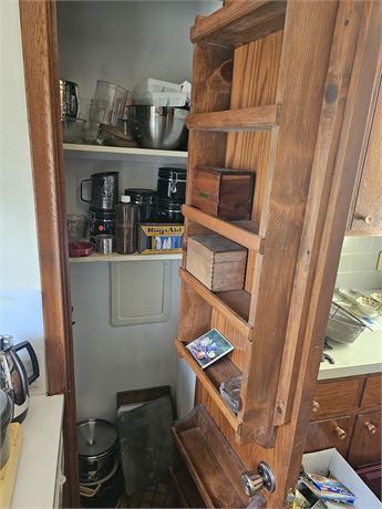 Closet Pantry Cleanout:Pots/Pans/Canister Set/Baking & More