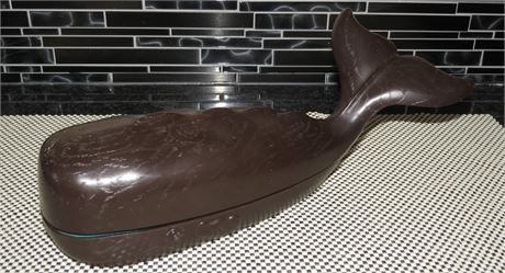 Avon Plastic Whale Organizer / Trinket Box