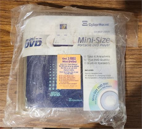Cyber Home Mini DVD Player
