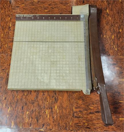 Milton Bradley Paper Cutter