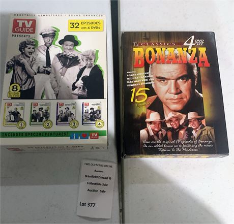 Bonanza TV Classics 4-DVD Box Set, TV Guide Presents Classic TV Shows DVD Set